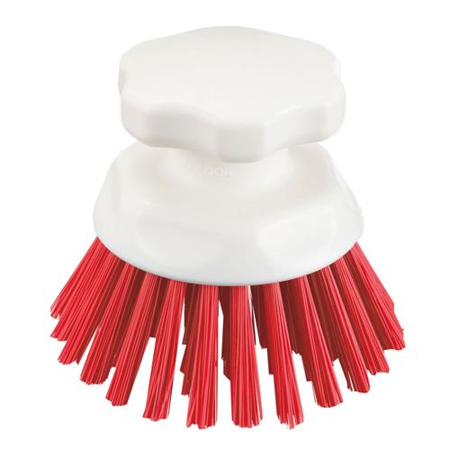 山崎産業(CONDOR) φ100x90mm ハンドブラシ(赤) CL614-000X-MB