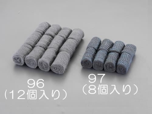 山崎産業(CONDOR) φ40x70mm スチールウール(ソープ付/8個) C63-S08X-MB