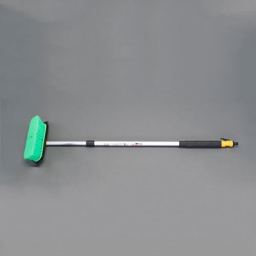 ESCO(エスコ) 900-1500mm 通水型ブラシ(伸縮柄/軟) EA928BM-421