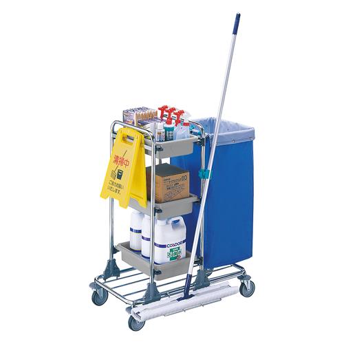 山崎産業(CONDOR) 470x830x1040mm 清掃用カート C329-000X-MB