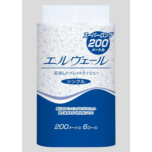 ESCO(エスコ) トイレットペーパー(芯無エルベール/48巻) EA929AD-3AA