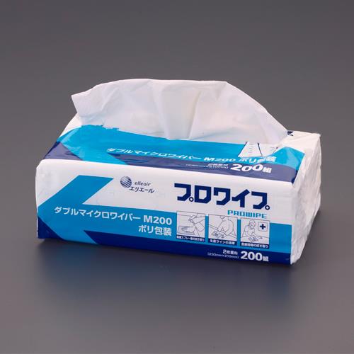 ESCO(エスコ) 230x210mm 工業用ワイパー(30パック) EA929AE-67B