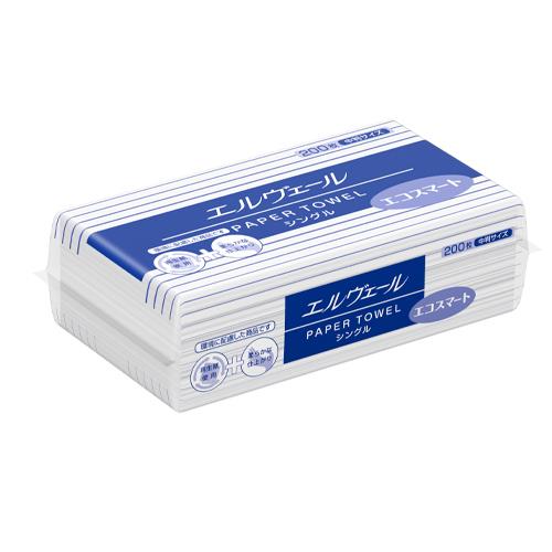 ESCO(エスコ) 230x210mm ペーパータオル(200枚) EA929AE-82AA