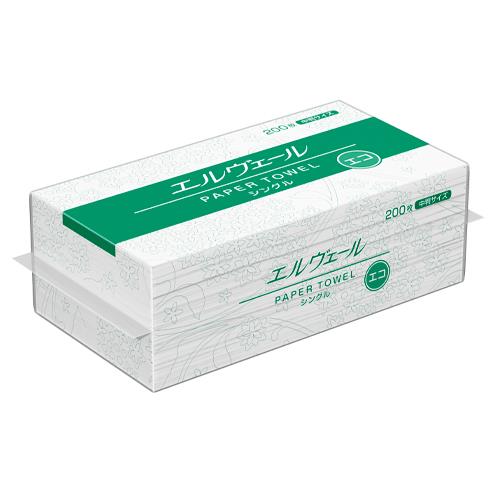 ESCO(エスコ) 230x220mm ペーパータオル(30パック/1箱) EA929AE-8BA