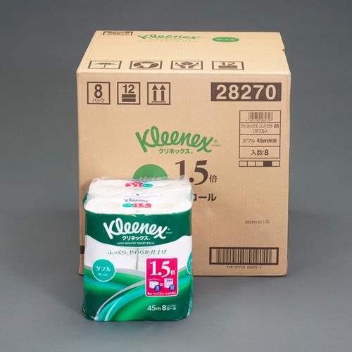 日本製紙クレシア(CRECiA) トイレットペーパー(ダブル/64巻) 28273