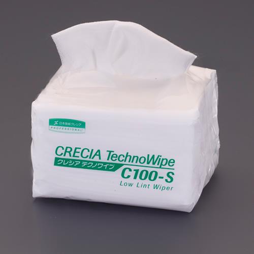 日本製紙クレシア(CRECiA) 200x225mm 工業用ワイパー(クリーンルーム/100枚) 63403