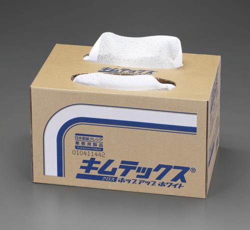 日本製紙クレシア(CRECiA) 355x425mm 工業用ワイパー(白/4箱) 60701
