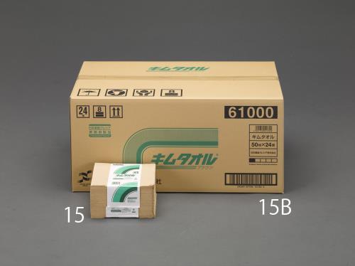 日本製紙クレシア(CRECiA) 380x330mm 工業用ワイパー(24束) 61001