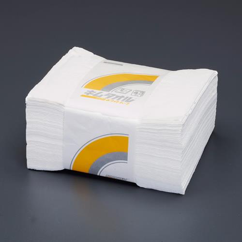 日本製紙クレシア(CRECiA) 380x155mm 工業用ワイパー(ハーフ/4枚重ね/100枚) 61206