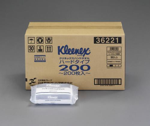 日本製紙クレシア(CRECiA) 210x225mm ハンドタオル(200枚/30パック) 36222