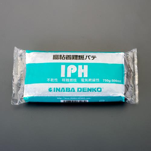因幡電機産業(JAPPY) 750g 高粘着難燃パテ(グレー) IPH
