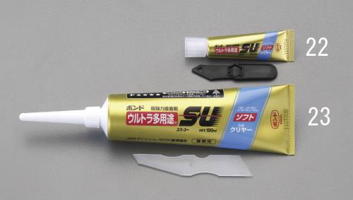 コニシ 120ml ウルトラ多用途接着剤(ソフト/クリヤー) #05147