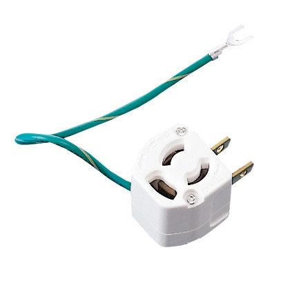 サンワサプライ AC125V/15A 3P→2P変換アダプター(アース付) TAP-AD11