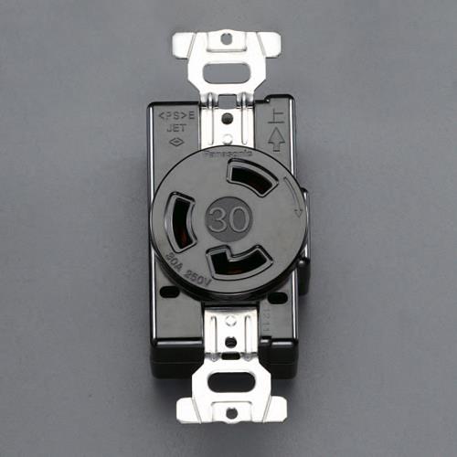 パナソニック(Panasonic) 250V/30A 引掛け埋込コンセント(接地2P) WF2330B