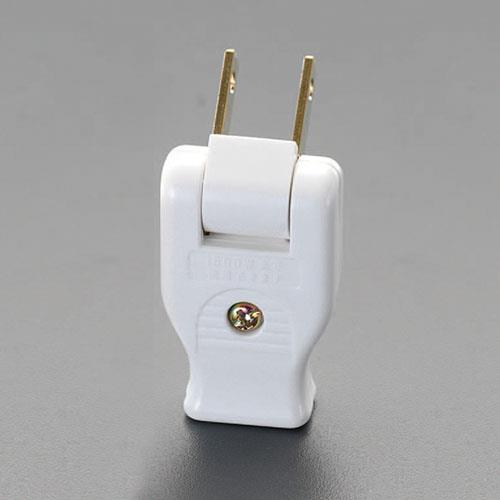 朝日電器(ELPA) AC125V/15A ビームプラグ(白) A-24H