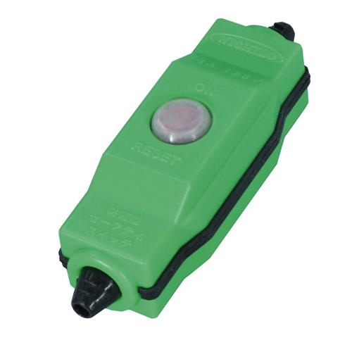 日動工業 AC125V/14A 中間スイッチ(防雨型/緑) SW-01