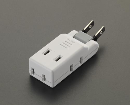 ヤザワコーポレーション AC125V/15A コーナータップ(極小型) Y02CM400WH