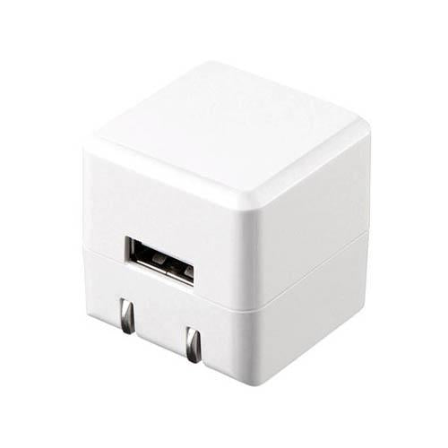 サンワサプライ AC100-240V/USB充電器(高耐久タイプ/キューブ型) ACA-IP70W