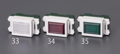 パナソニック(Panasonic) 100V/0.15W パイロットランプ(電圧検知型・白) WN3031WK