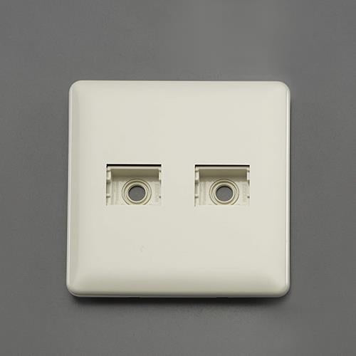 パナソニック(Panasonic) 116x120mm プレート(角型・電話線用) WN6082W