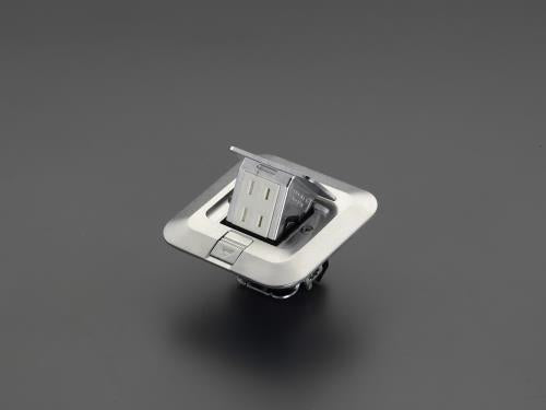 パナソニック(Panasonic) 125V/15A フロアーコンセント/角型(1口/アース付) DU5342P