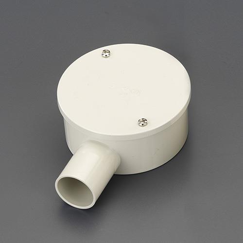 未来工業 φ22mm 露出ボックス(VE管用/1方向)ベージュ PVM22-1KJ