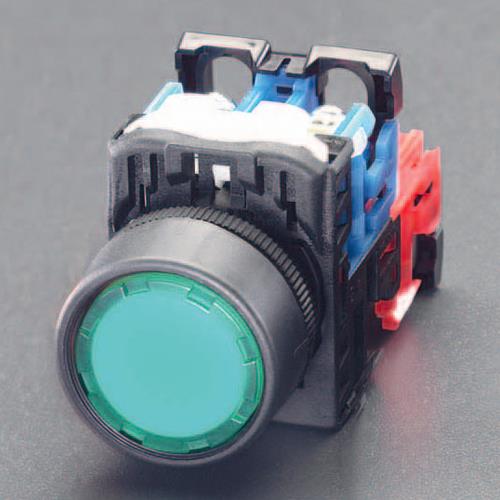富士電機機器制御 22/25mm 押しボタンスイッチ(LED/緑) AR22F0L