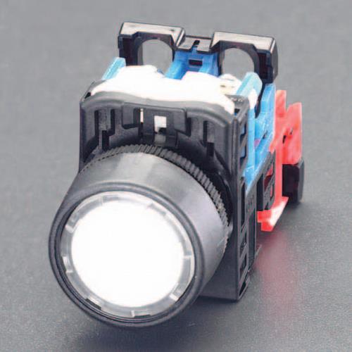 富士電機機器制御 22/25mm 押しボタンスイッチ(LED/白) AR22F0L