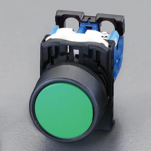 富士電機機器制御 22/25mm 押しボタンスイッチ(オルタネイト形/緑) AR22F5R