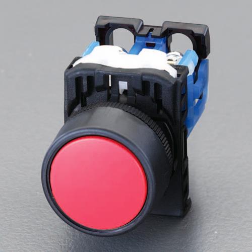富士電機機器制御 22/25mm 押しボタンスイッチ(オルタネイト形/赤) AR22F5R