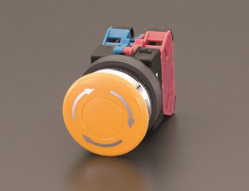 IDEC(アイデック) 1a-1b/30mm プッシュロックターンリセットスイッチ(黄) AVN311NY