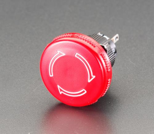 富士電機機器制御 16mm用 押しボタンスイッチ(非常停止) AH165-VR