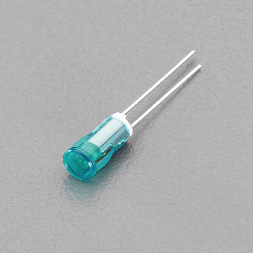 サトーパーツ φ 5.1mm 表示灯LEDブラケット(緑) DB-15-F-G