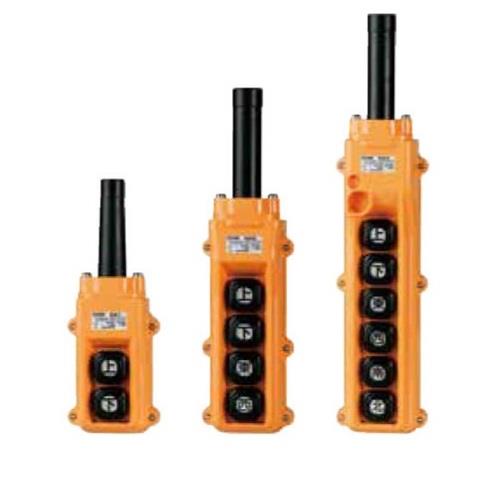 ESCO(エスコ) 6点 押しボタン開閉器(防雨形・ホイスト用) EA940DF-113