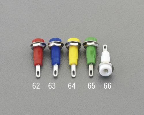 パーツ TJ サトーパーツ [φ6.1x5mm穴/5A] チップジャック(青) TJ-1-BL