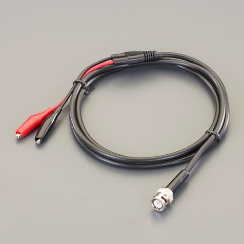 テイシン電機 1500mm 同軸テストリード(BNC/シールドクリップ分岐) CCA-103-015