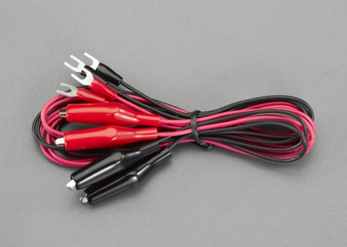 テイシン電機 1000mm/0.3mm2 テストリード(クリップ・Y形端子/4本) TLA-31