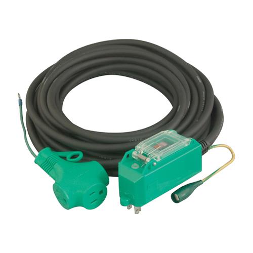 日動工業 15A / 10 m 過負荷・漏電保護プラグ PIPB-EK10E