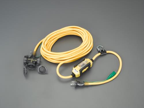 ハタヤリミテッド(HATAYA) 15A x 10m 漏電遮断器付延長コード BFX-103KC