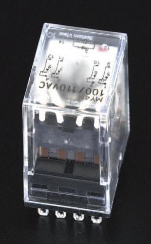 オムロン（omron） AC 24V/4c/ 3A [LED付] 汎用リレー MY4N