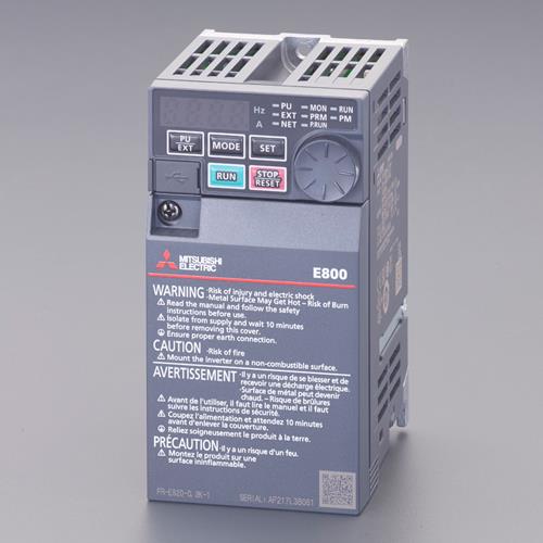 三菱電機 200V/5.5 kw インバーター(3相モーター用) FR-E820
