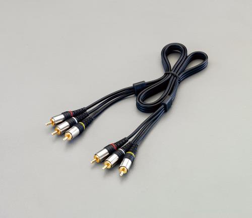 朝日電器(ELPA) 1.0m ビデオケーブル CO-151