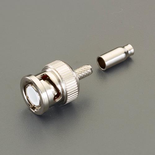 テイシン電機 BNC型プラグ(1.5D-2Vケーブル用) CN-12-E
