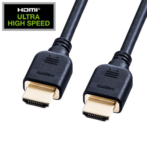サンワサプライ 1.0m HDMI(ウルトラハイスピード) KM-HD20-U10