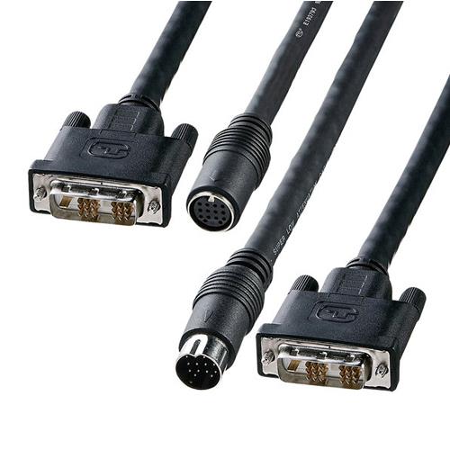サンワサプライ 10m DVI工事配線ケーブル(シングルリンクモード用) KC-DVI-K100