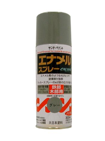 ESCO(エスコ) 300ml エナメルスプレー(灰) EA942EM-22