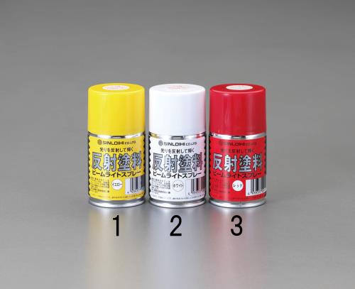 ESCO(エスコ) 100ml 強力反射スプレー(ホワイト) EA942EY-2