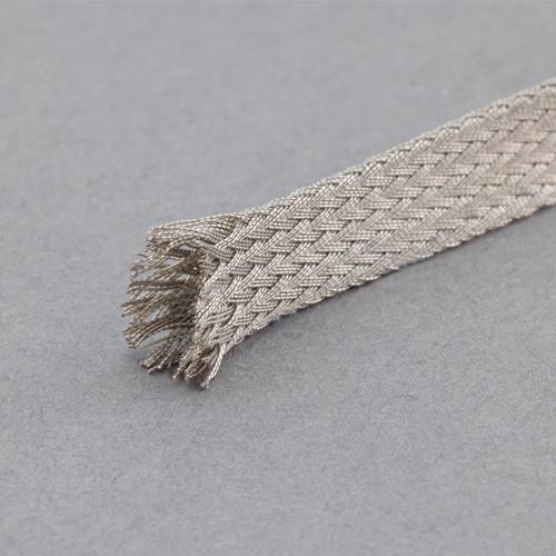 デンカエレクトロン 3mmx5m 編組保護チューブ(ノイズ対策/錫メッキ銅箔 FLS-3