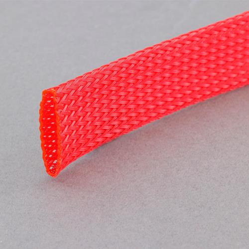 デンカエレクトロン 28.0mmx 5m 編組保護チューブ(赤) FLC-25