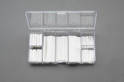 ESCO(エスコ) 熱収縮チューブセット(白/100ピース) EA944BF-101